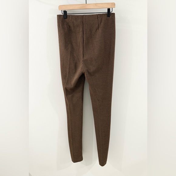 J. Jill Ponte Knit Leggings Brown Herringbone Size Medium Tall - Picture 7 of 7